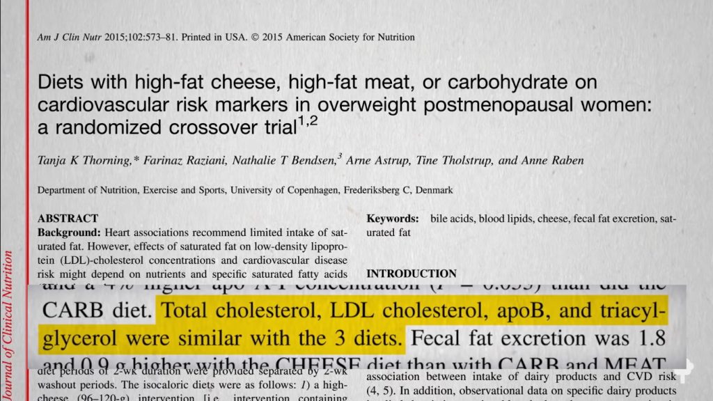 Régimes riches en fromage, viande et glucides, comparés pour cholestérol.