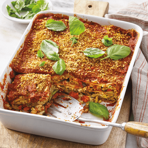 Lasagne végétale complète à cuisiner à l'atelier "Les meilleures méthodes pour cuisiner".