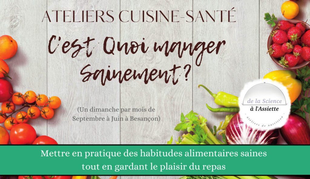 Ateliers cuisine-santé à Besançon