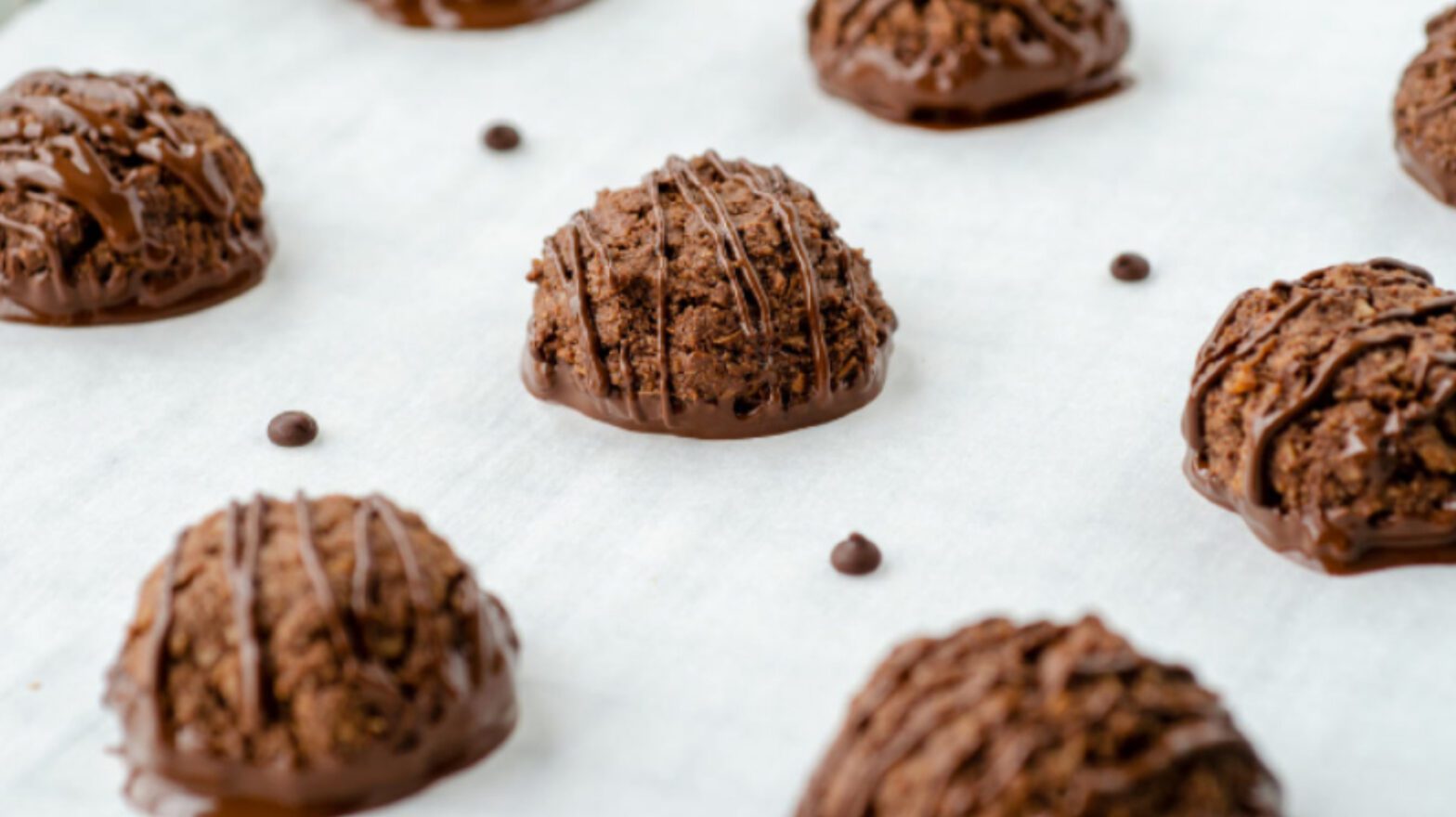 Macarons véganes au chocolat et amandes, recette pour l'atelier Diabète : comment vivre sans.